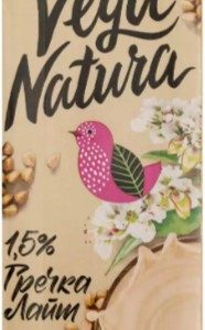 Напиток Vega Natura гречневый ультрапаст т/п 1,5% 1л