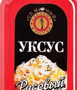 Уксус Мирный СП рисовый красный 3% ст/б 250мл