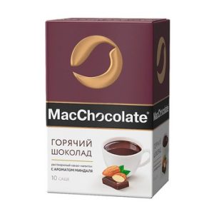 Горячий шоколад Maкшоколад Миндаль стик 10*20г