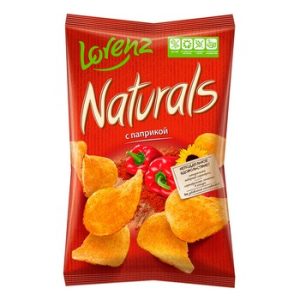 Чипсы Naturals с паприкой 100г