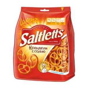 Крендельки Saltletts с солью 150г