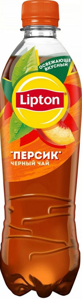 Чай холодный Липтон черный персик пэт 1,5л
