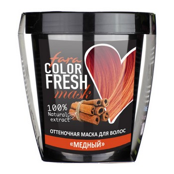 Маска оттеночная д/волос Fara Color Fresh медный 250мл