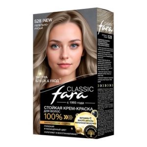 Крем-краска д/волос Fara Classic пепельно-русый 528