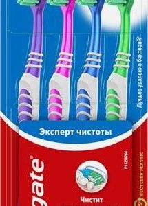 Зубная щетка Colgate средней жесткости 3+1