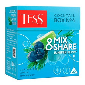 Чай Tess Коктейль Бокс №4 оолонг 20* 1,5г