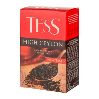 Чай Tess High Ceylon blak tea 100г