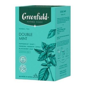 Чай Greenfield Natural Tisane Double Mint herbal tea 20*1,8г