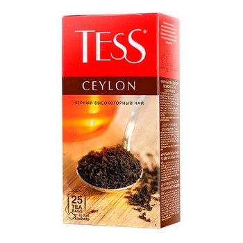 Чай Tess High Ceylon black tea 25*2г