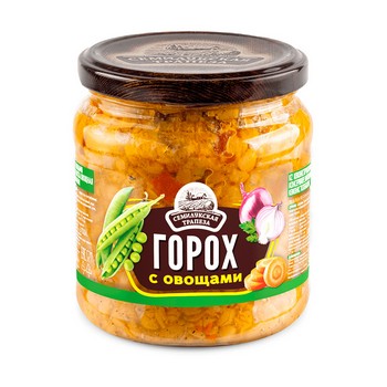 Горох Семилукская трапеза с овощами твист 470г