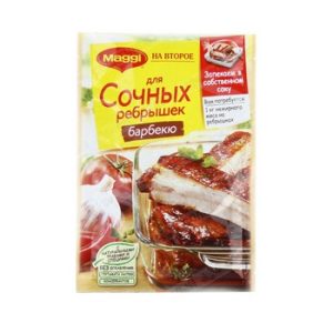 Смесь Магги На Второе д/сочных ребрышек барбекю м/у 30г