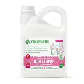 Гель д/стирки Synergetic универсальное 2,75л