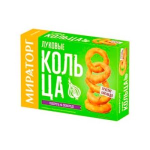 Кольца Мираторг луковые в панировке 250г