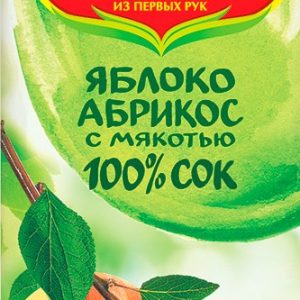 Сок Сады Придонья яблоко абрикос т/п 1л