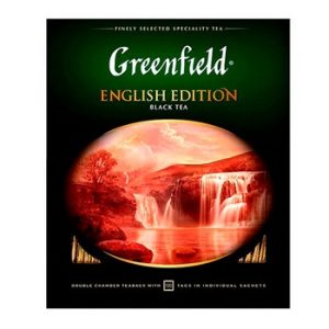 Чай Greenfield English Edition черный 100пак