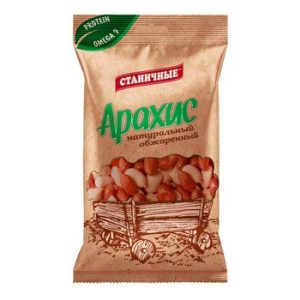 Арахис Станичные жареный м/у 120г