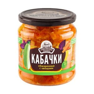 Кабачки Семилукская трапеза обжаренные с овощами твист 460г