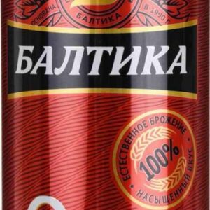 Пиво Балтика №9 Крепкое светлое пастериз ж/б 8% 0,9л