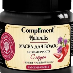 Маска д/волос Compliment Naturalis Активатор роста с перцем 500мл