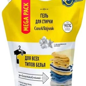 Гель д/стирки Qualita экстракт хлопка д/п 80 стирок 3л
