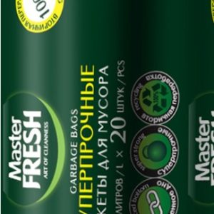 Пакеты д/мусора Master Fresh Суперпрочные 30л/20шт