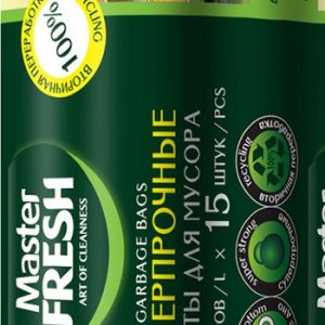 Пакеты д/мусора Master Fresh Суперпрочные 60л/15шт