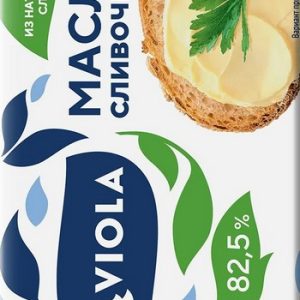 Масло Виола сладкосливочное фасованное 82,5% 180г без змж