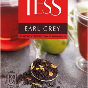 Чай Tess Earl Grey black пакетированный 100*1,6г