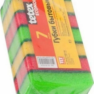 Губки д/посуды Tetex 7шт