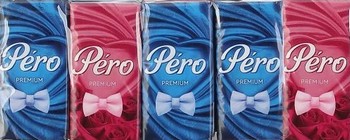 Платочки бумажные Pero белые 3-хсл 10шт