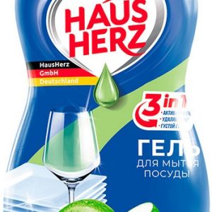 Средство д/мытья посуды Haus Herz Яблоко 450мл