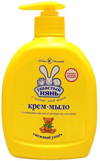 Мыло жидкое Ушастый Нянь детское алоэ 300г