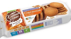 Печенье Хлебный Спас особое овсяное на фруктозе 250г