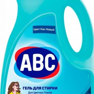 Гель д/стирки ABC д/цветных тканей 3л