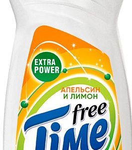 Средство д/мытья посуды Free Time Апельсин и Лимон 900мл