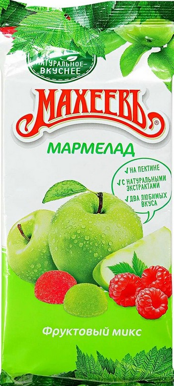 Мармелад Махеевъ желейный Фруктовый микс м/у 250г