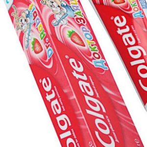Зубная паста Colgate Доктор Заяц гелевая вкус клубники д/детей 67г/50мл