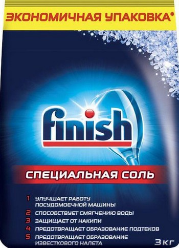 Соль д/посудомоечных машин Finish 3кг