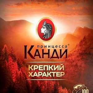 Чай Принцесса Канди Крепкий характер черный 100*2г