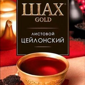 Чай Шах Голд Цейлонский лист черный 200г