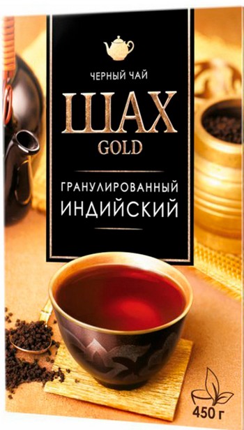 Чай Шах Голд гранулир черный 450г