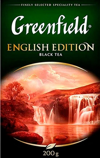 Чай Greenfield Greenfield Инглиш Эдишн черный 200г