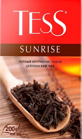 Чай Tess Sunrise черный 200г