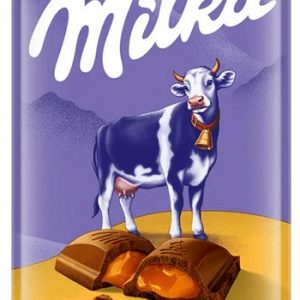 Шоколад Milka молочный caramel 90г