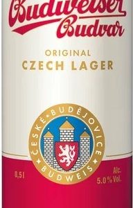Пиво Будвайзер Будвар светлое ж/б 5% 0,5л
