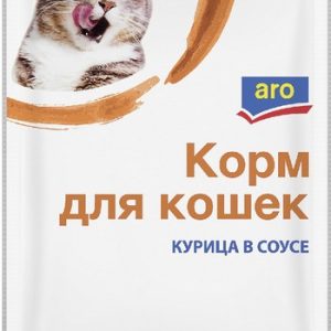 Корм д/кот Aro курица в соусе м/у 85г