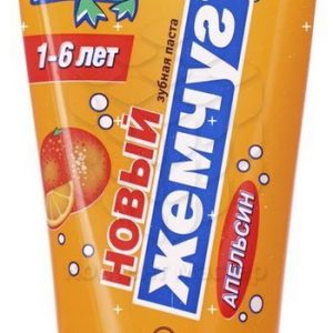 Зубная паста Новый Жемчуг детская апельсин 50мл