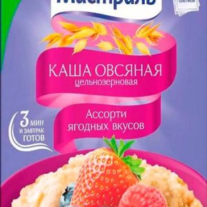 Каша Мистраль Ягодное ассорти к/у 6*40г