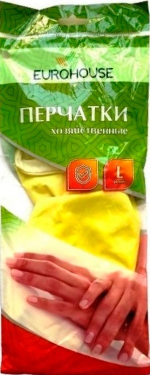 Перчатки латексные ЕвроХаус p.L 3696