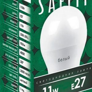 Лампа светодиодная Saffit E27 11Вт SBG4511 1шт